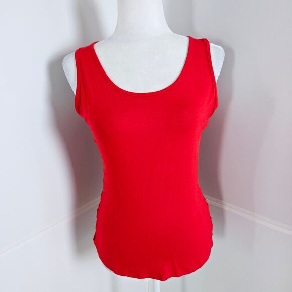 Venus EUC crisscross back sleeveless top Small Valentine red - Picture 3 of 17
